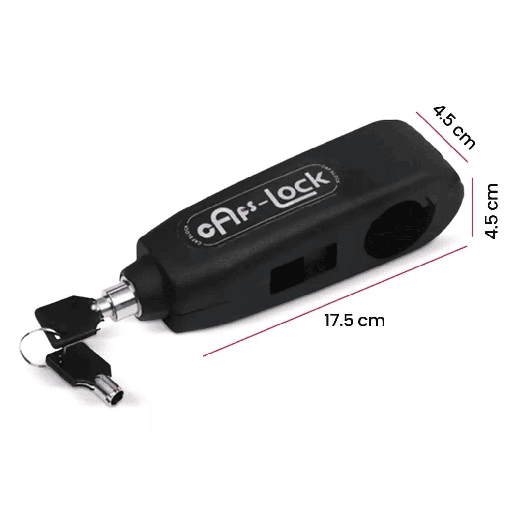 Candado de seguridad Antirrobo para moto | Mecanismo de llave para frenar tu moto y mantenerla segura