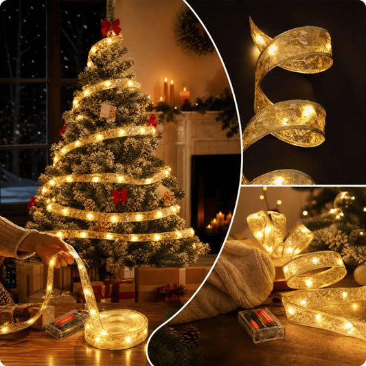 Cinta con luces Led 10 Metros|Decoración de Navidad