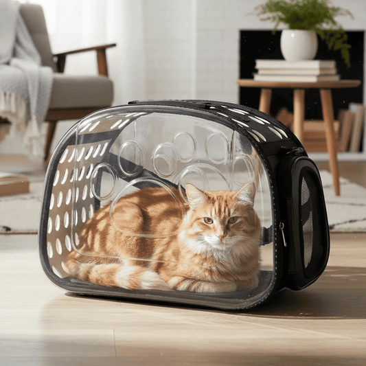 Guacal Plegable Para Perros O Gatos Pequeños| Tu peludito siempre protegido