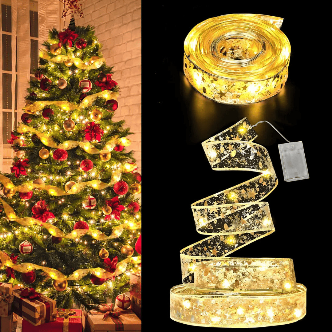 Cinta con luces Led 10 Metros|Decoración de Navidad