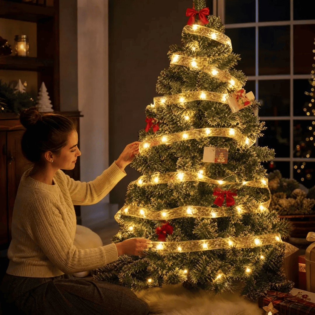 Cinta con luces Led 10 Metros|Decoración de Navidad