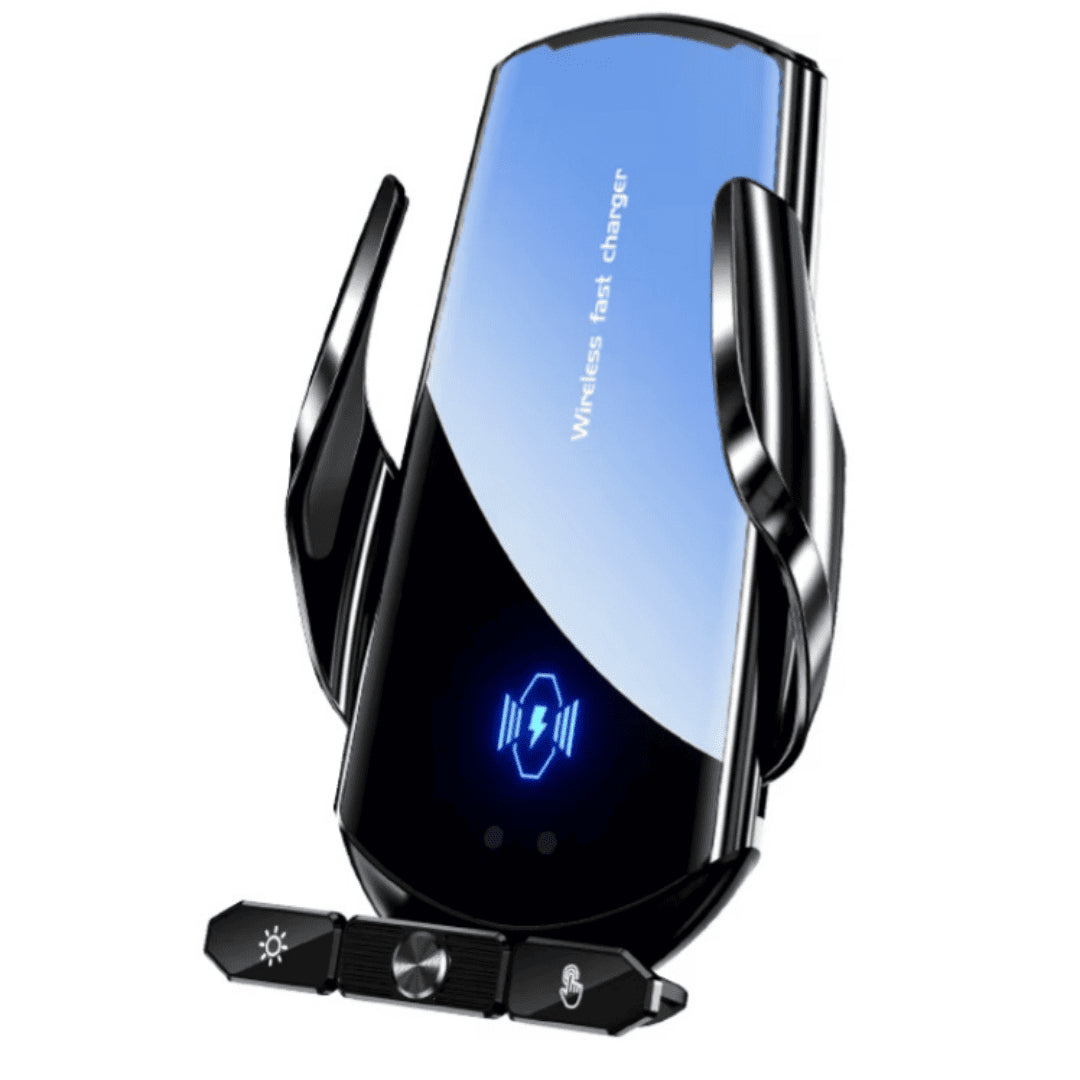 HolderGrip |Soporte de celular Inteligente con carga Inalámbrica rápida y sensor para Carro