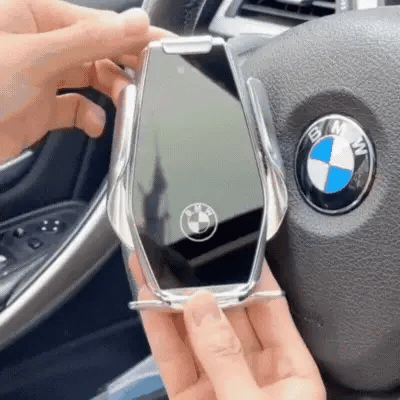 HolderGrip |Soporte de celular Inteligente con carga Inalámbrica rápida y sensor para Carro