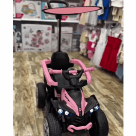 Buggy Cuatrimoto Eléctrica Montable| Control Remoto y Bluetooth para niño y niña